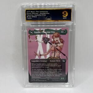 Vanille, Cheerful l'Cie and Fang, Fearless I'cie Borderless FFXIII MTG Graded